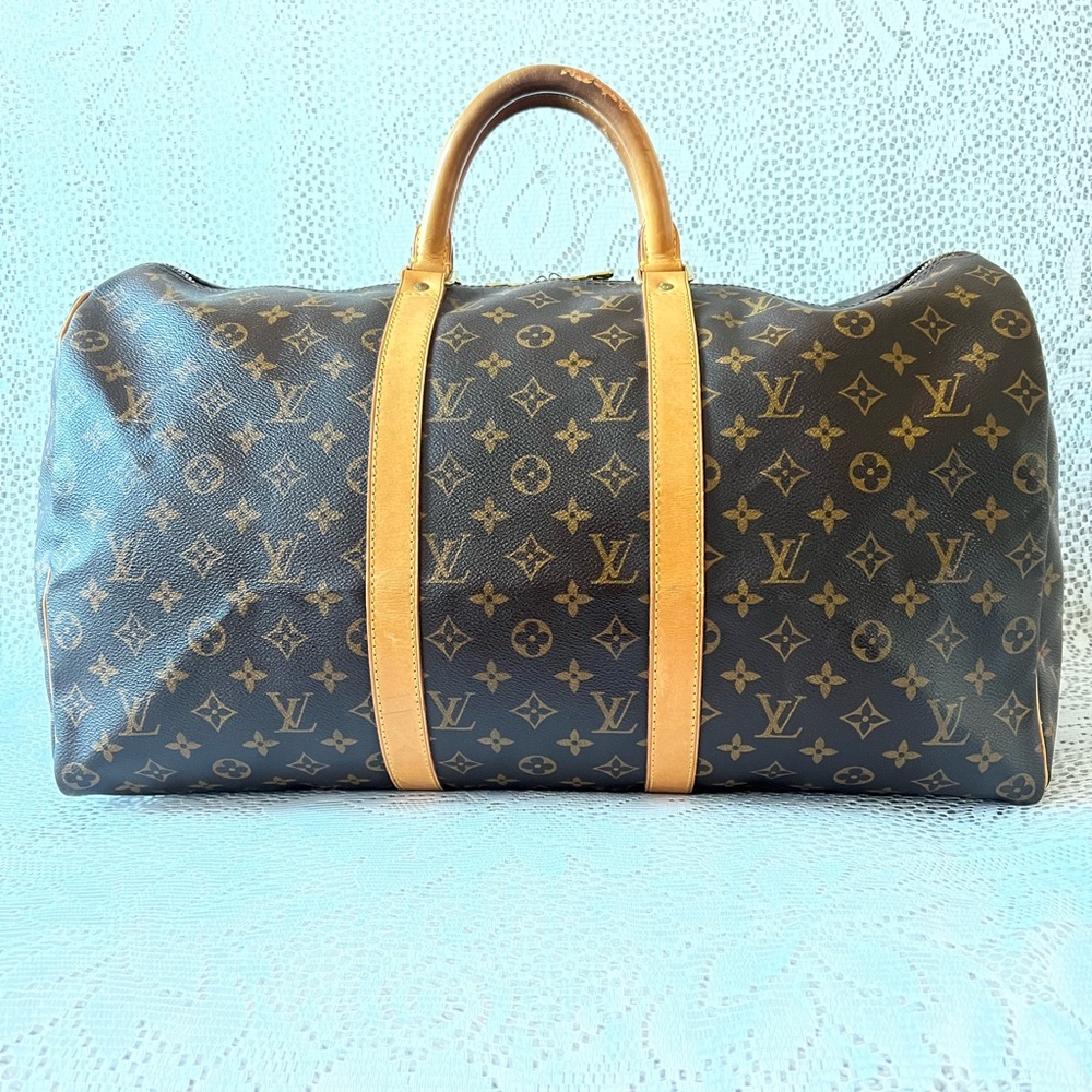 AUTHENTIC PRELOVED LOUIS VUITTON MONOGRAM KEEPALL 50